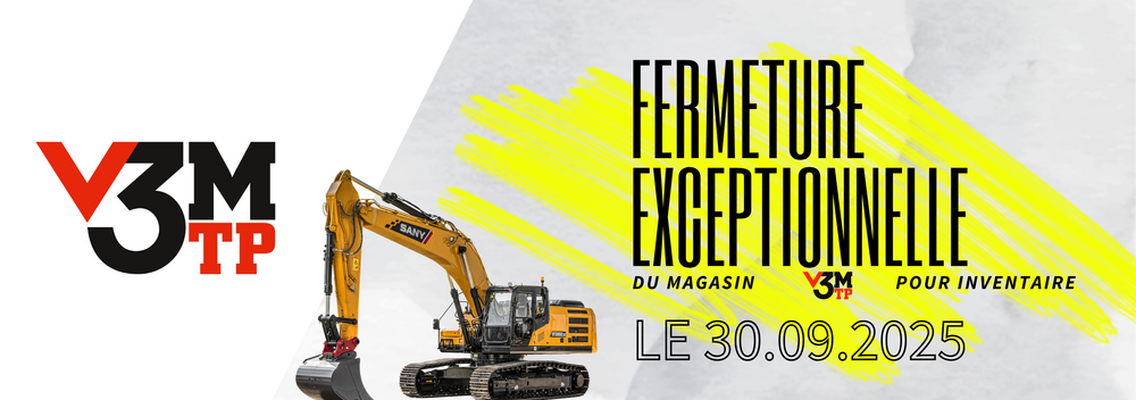 FERMETURE EXCEPTIONNELLE 30 SEPTEMBRE 2025