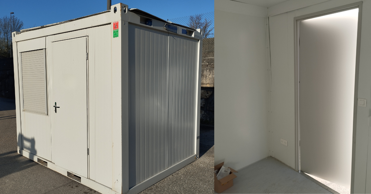 CONTENEUR CONTAINEX BUREAU 10' 