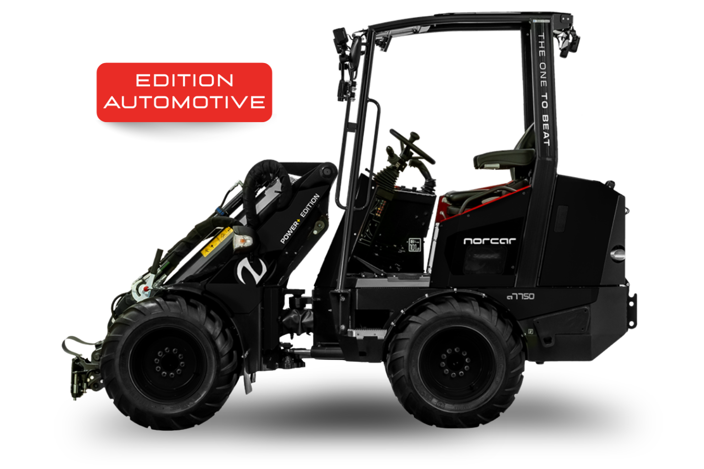 CHARGEUSE NORCAR ARTICULEE A7750 PE BLACK EDITION