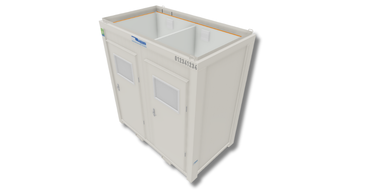 BUNGALOW SANITAIRE WC08 - BLANC