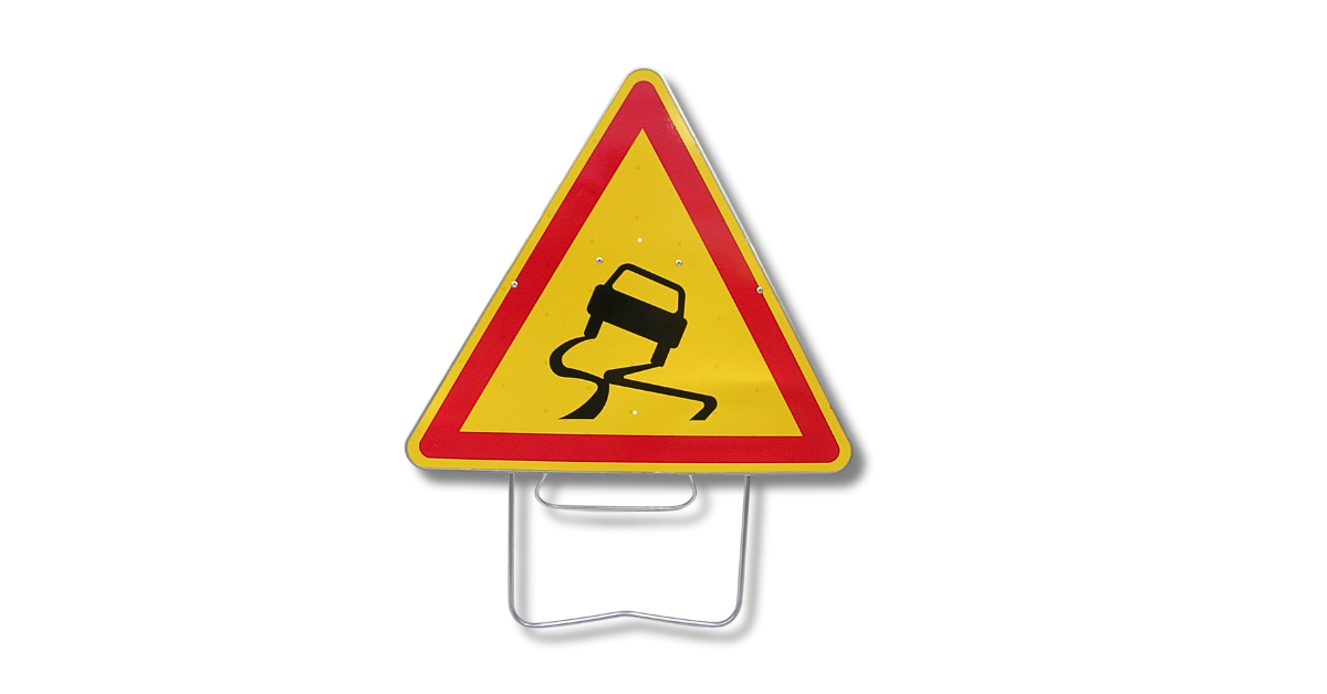 PANNEAU AK4 1000 C1 CHAUSSEE GLISSANTE