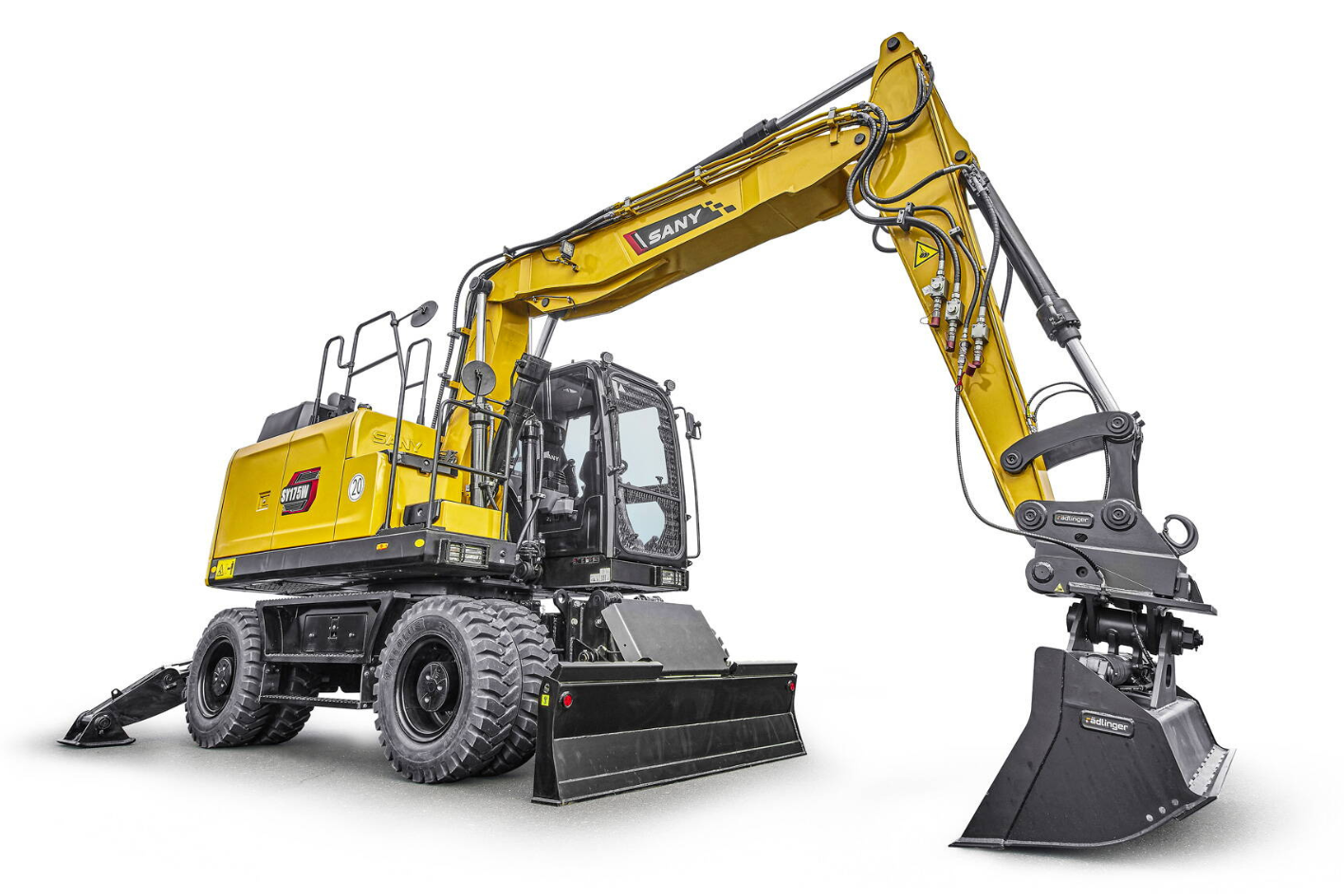 PELLE SANY SY175W PRO - SUR PNEUS
