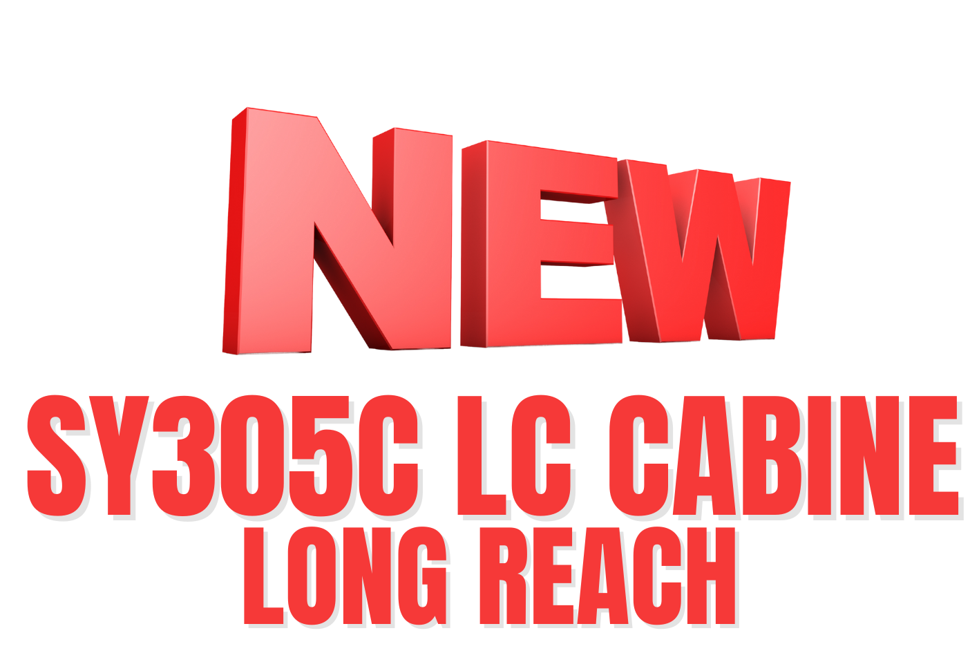 PELLE SANY SY305C LC CABINE - LONG REACH