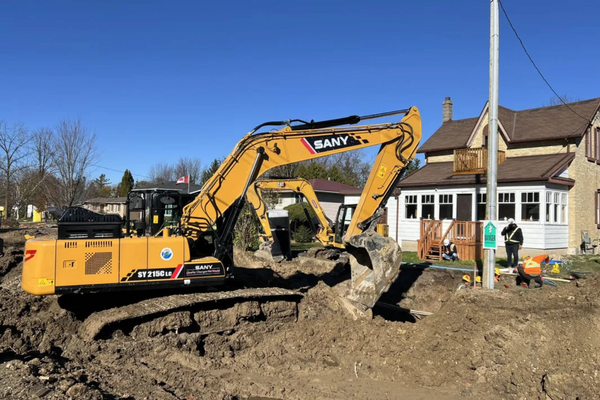 PELLE SANY SY215C LC CABINE