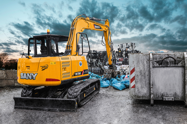 PELLE SANY SY75C CABINE