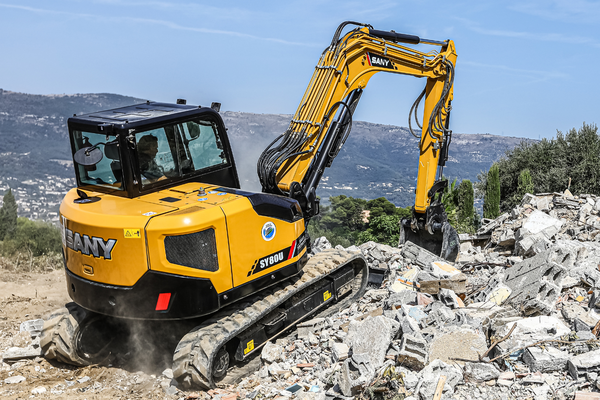 PELLE SANY SY80U PRO CABINE