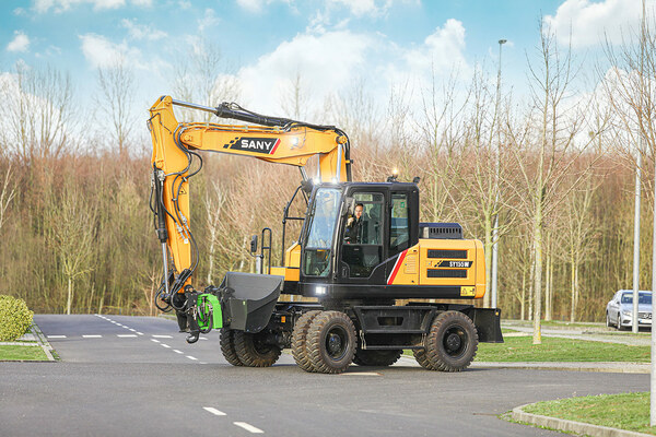 PELLE SANY SY155W V - SUR PNEUS