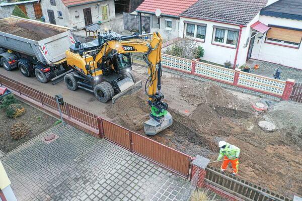 PELLE SANY SY155W V - SUR PNEUS